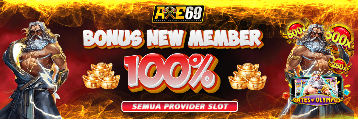 BONUS NEW MEMBER 100%