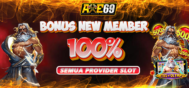BONUS NEW MEMBER 100%